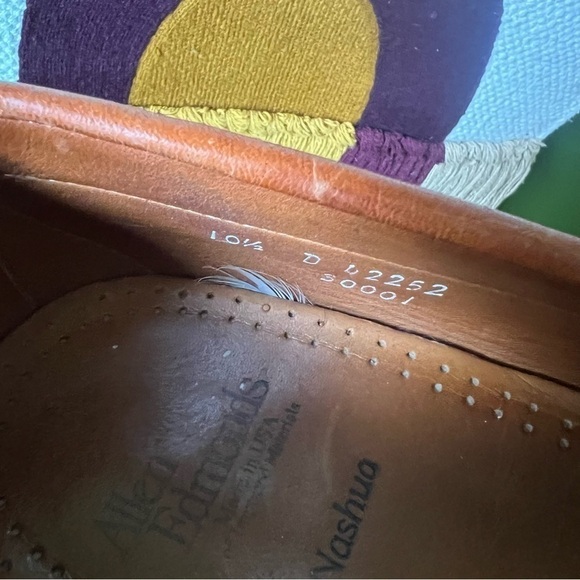 Allan Edmonds Brown Nashua Tassel Loafers 10.5 - Picture 6 of 7